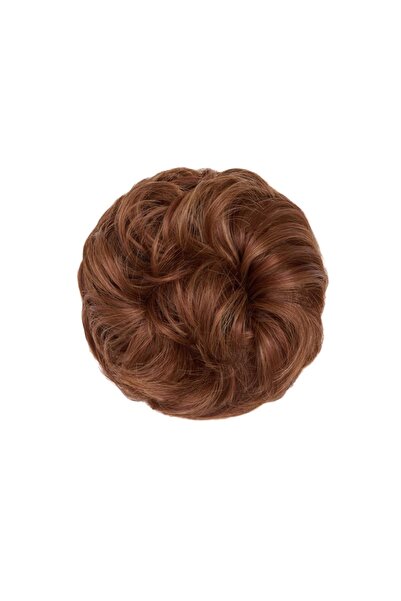 animis beauty Chocolate Bun Extension , -looking hair elastic, Futura Heat fi...