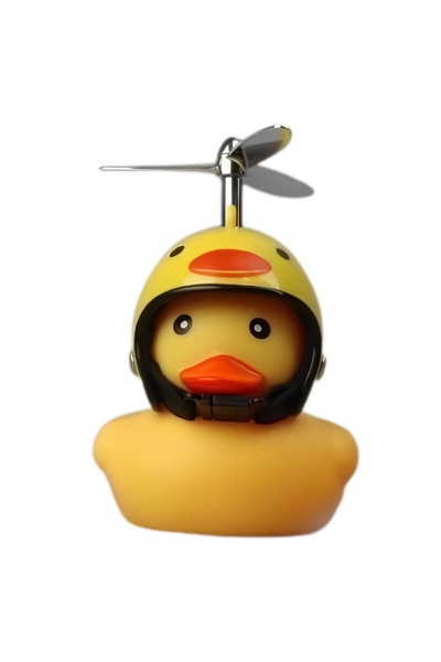 Avaleea Decorative duck, for bicycle, motorcycle, car, with mounting system, ...