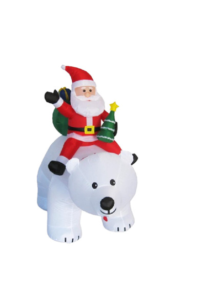 decotoys Mos Craciun ,gonflabil , 210 cm,