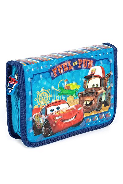 CARS School textile pencil case, 1 compartment, Cars, 21 cm