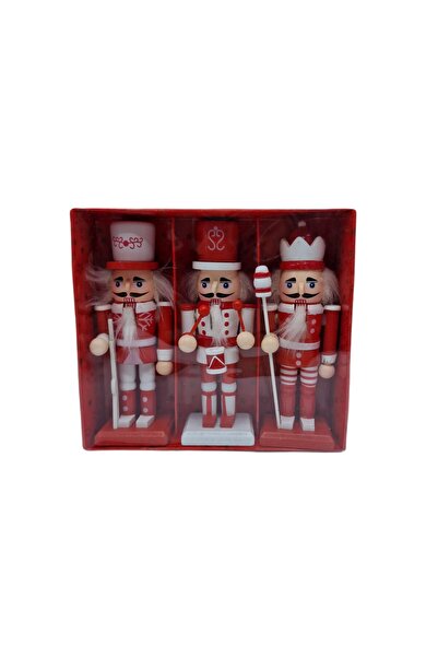 decotoys Soldat din lemn 3/set