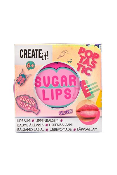 Create It Balsam de buze Poptastic pentru fetite Create It! Roz inchis