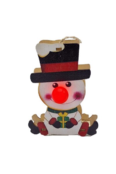 decotoys Snowman Christmas LED ornament