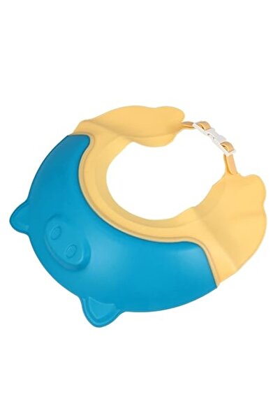 Avaleea Children's Bath Protection Against Shampoo, Piglet Pattern, Adjustabl...