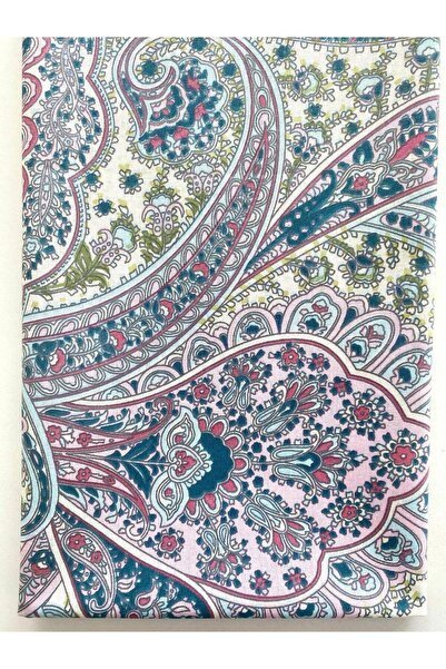 seyranat Bag , Wallet , 2 Pieces of 50 cm Powder and Colored Authentic De Patterned to Cotton Piece Fabric for Hobby Work