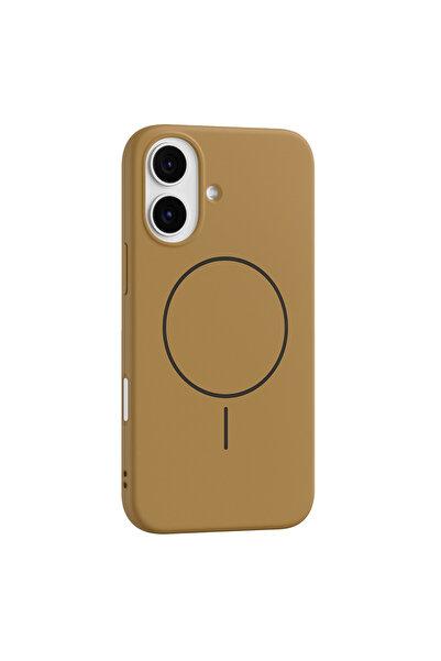 cepmoda iPhonE "17" JLY İçi Kadife Kaplama Soft Magsafe Lansman Kılıf [ÇÖL Tİ...