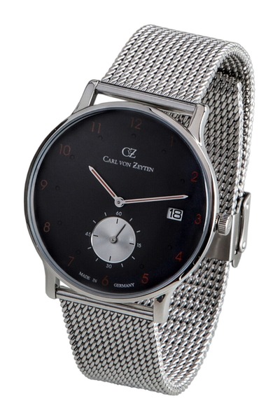 Carl Von Zeyten Ανδρικό Ρολόι CVZ0018BKMB, Quartz, 42mm, 3ATM