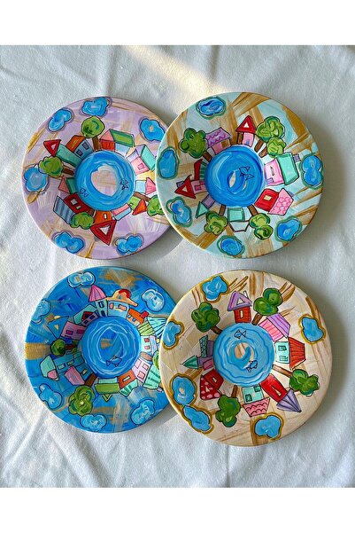 ECLE.CO هومز طبق شاي لـ 4 أشخاص