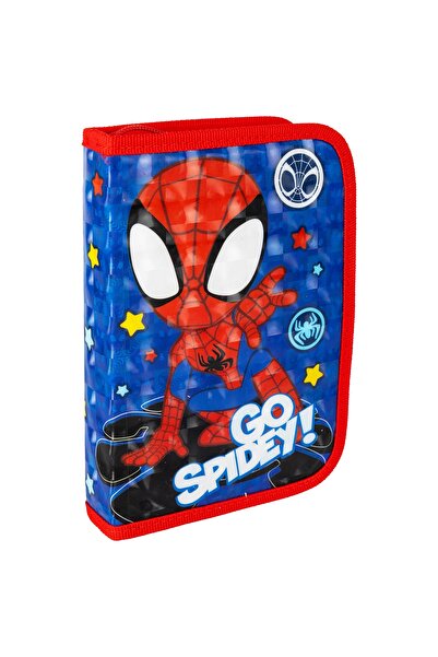 OEM School textile pencil case, 1 compartment, Spidey Team, 21 cm