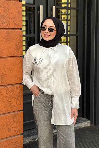 SCL Gömlek 10002611511003 Ekru