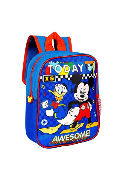 Mickey Mouse Ghiozdan gradinita, 1 compartiment, Mickey Mouse, 31 x 24 x 10 cm