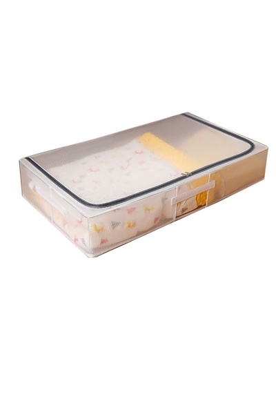 Avaleea Cutie de Depozitare, pentru Haine, Incaltaminte, din Plasa PVC Imperm...