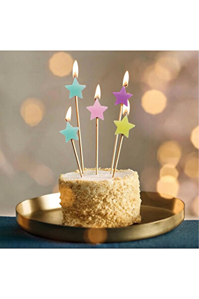 MATMEL أوركا ستارليد 4 قطع شموع مكارون