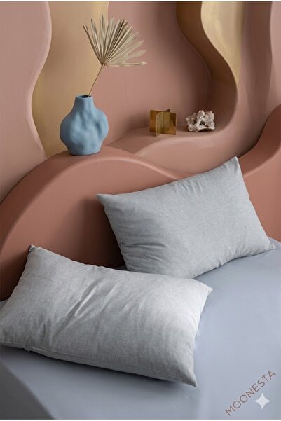 Madame Coco Delrico 2-Piece Pillowcase - Gray