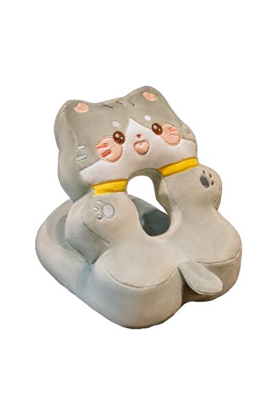 Avaleea Foam Pillow, for Office, Travel, Breaks, Cat Pattern, Portable, 30x35...