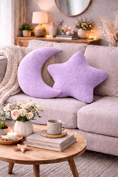 CHIZGY Набір подушок «Місяць і зірка» Welsoft Плюшеві декоративні подушки для...