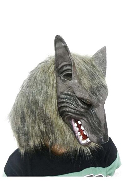 Rally قناع رأس ذئب من اللاتكس - مناسب للحفلات والأزياء التنكرية - تصميم إبداع...