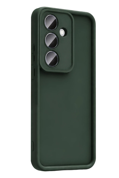 POYRAZ MARKET Newface samsung galaxy a37 5g viera silicone - dark green