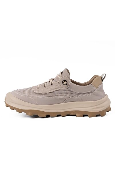Guja 549 1 26YA Erkek Sneaker Günlük Ayakkabı Bej