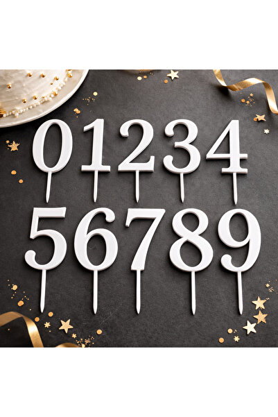 LİYA3D Number Paste Decoration (0–9)