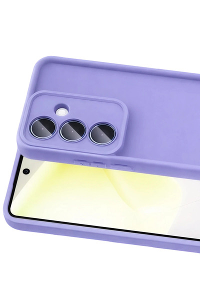 POYRAZ MARKET Newface Samsung Galaxy A57 5g Viera Silikon - Lilac