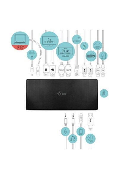 Other USB-C Quattro Display Docking Station with Power Delivery 85 W