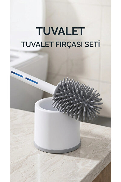 lowell home Elastično Četka za toalet sa silikonskom komorom za deterdžent Pr...
