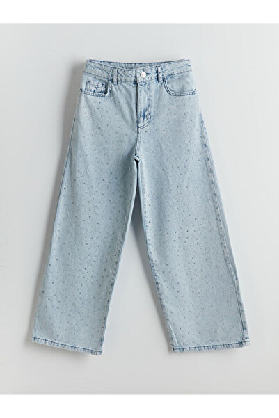 LC Waikiki RMZ GİYİM FARKİLYA Pantaloni de blugi pentru fete cu picior larg