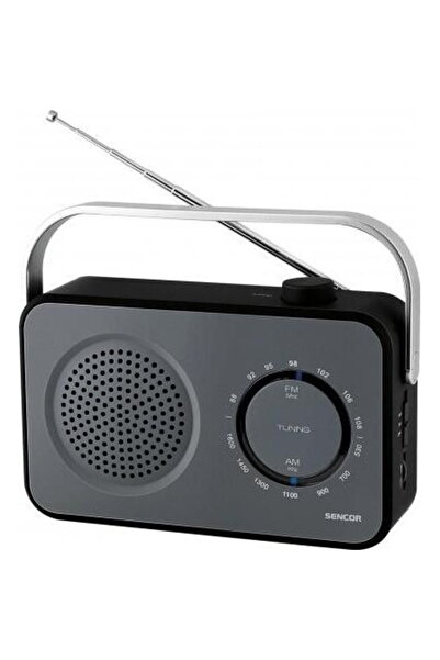 Sencor Radio portabil FM/AM, Jack 3.5 mm, Negru