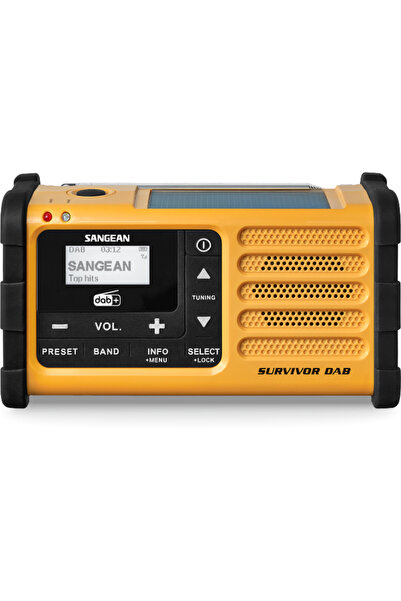 Sangean MMR-88, DAB+, FM, Yellow