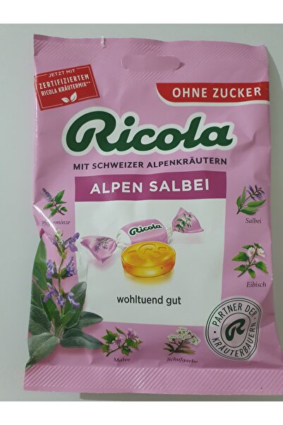 Ricola شاي ميت شويزير ألبنكراوترن 75 جرام