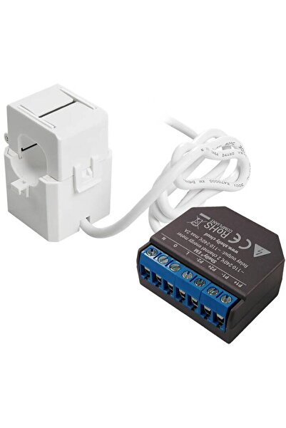 Shelly EM set + 50A transformer (energy consumption measurement)