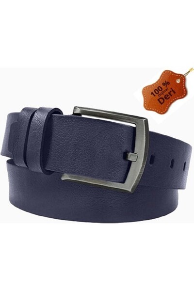 RKY SERENITY 100% Genuine Manda Leather Si Thick Quality Buckled Belt – 4.5 c...