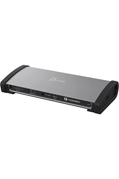 j5create Stație de andocare/docking 8K Thunderbolt 4 - Negru UE / Gri spațial