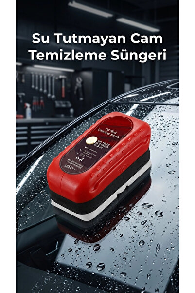 Terrien Su Tutmayan Araç Cam Temizleme Süngeri - Pratik Kullanım