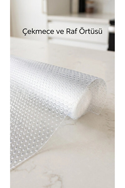 lowell home Transparent Pvc Non-Slip Shelf Cabinet Drawer Cover 45X300 cm