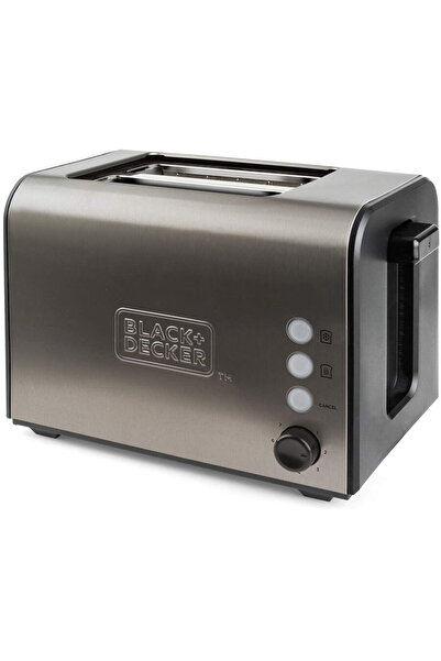 Black&Decker Black+Decker BXTO900E Argintiu 900 Watt 2 felii 7 trepte de rume...