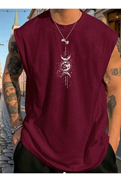 SUNFREE MISTIČNO NEBO Ba Štampano bez o Muška odjeća bez rukava Sportska odje...