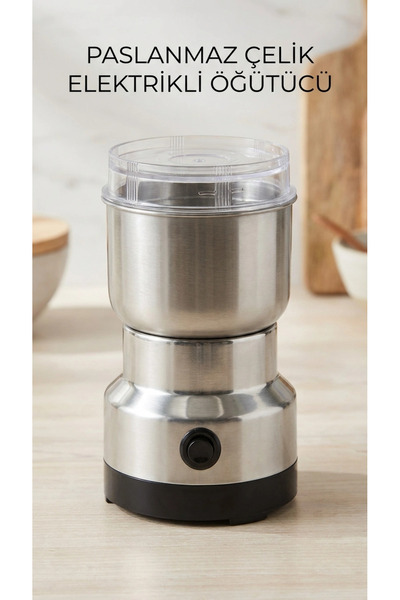 vistaglobal Kahve ve Baharat Öğütücü Paslanmaz Çelik Bıçaklı Elektrikli Cihaz