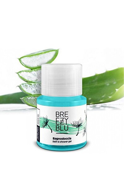 Breezy Blu Hotel Shower Gel, BREEZY BLU, 26 ml, with Aloe Vera. Set of 64 pcs.