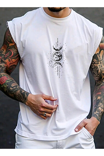 SUNFREE MISTIČNO NEBO Ba Štampano bez o Muška odjeća bez rukava Sportska odje...