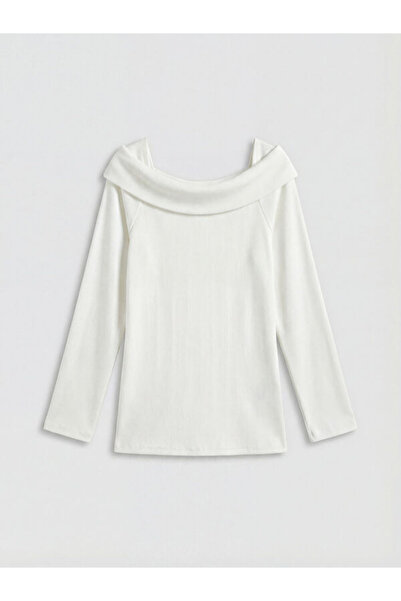 LC Waikiki RMZ GİYİM FARKIYA تي شيرت واسع ذو ياقة روبا للفتيات