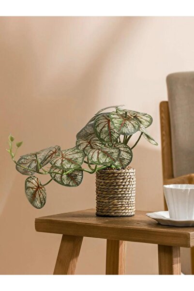 LC Waikiki زهرة صناعية من الخوص أزرق بلون الكوبالت ılı مقاس 25 سم (S6)