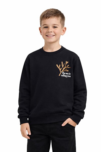 BAGLAN Hanorac pentru băieți cu imprimeu Sweatshirt BGL-ST05238