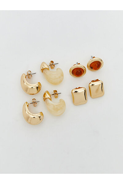 LC Waikiki مجموعة أقراط نسائية من فريزن ستور مكونة من 4 قطع