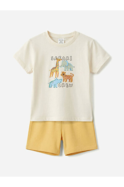 LC Waikiki I Baby Boy Printed T-Shirt and Shorts from Freezen Store