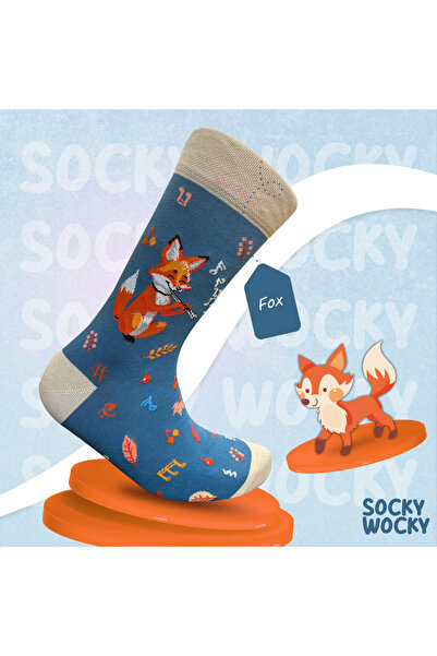 Socky Wocky Unisex Cotton socks with Printed