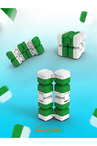 katlaç |   مكعب إنفينيتي الأخضر والأبيض - مكعب لا نهاية له ومكعب ضغط متحرك