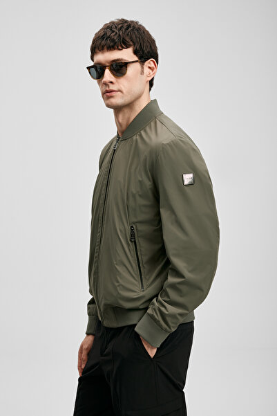 Lufian Palton bărbătesc Brooks kaki