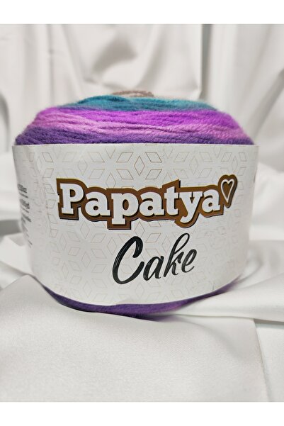 PAPATYA YARNS كعكة باباتيا إيبرولي من خيوط الحياكة اليدوية (قطعة واحدة) 150 ج...